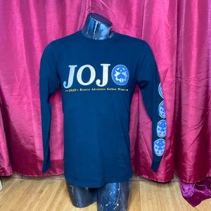 JoJos bizarre adventure Golden wind double sided long sleeve T-shirt unisex med